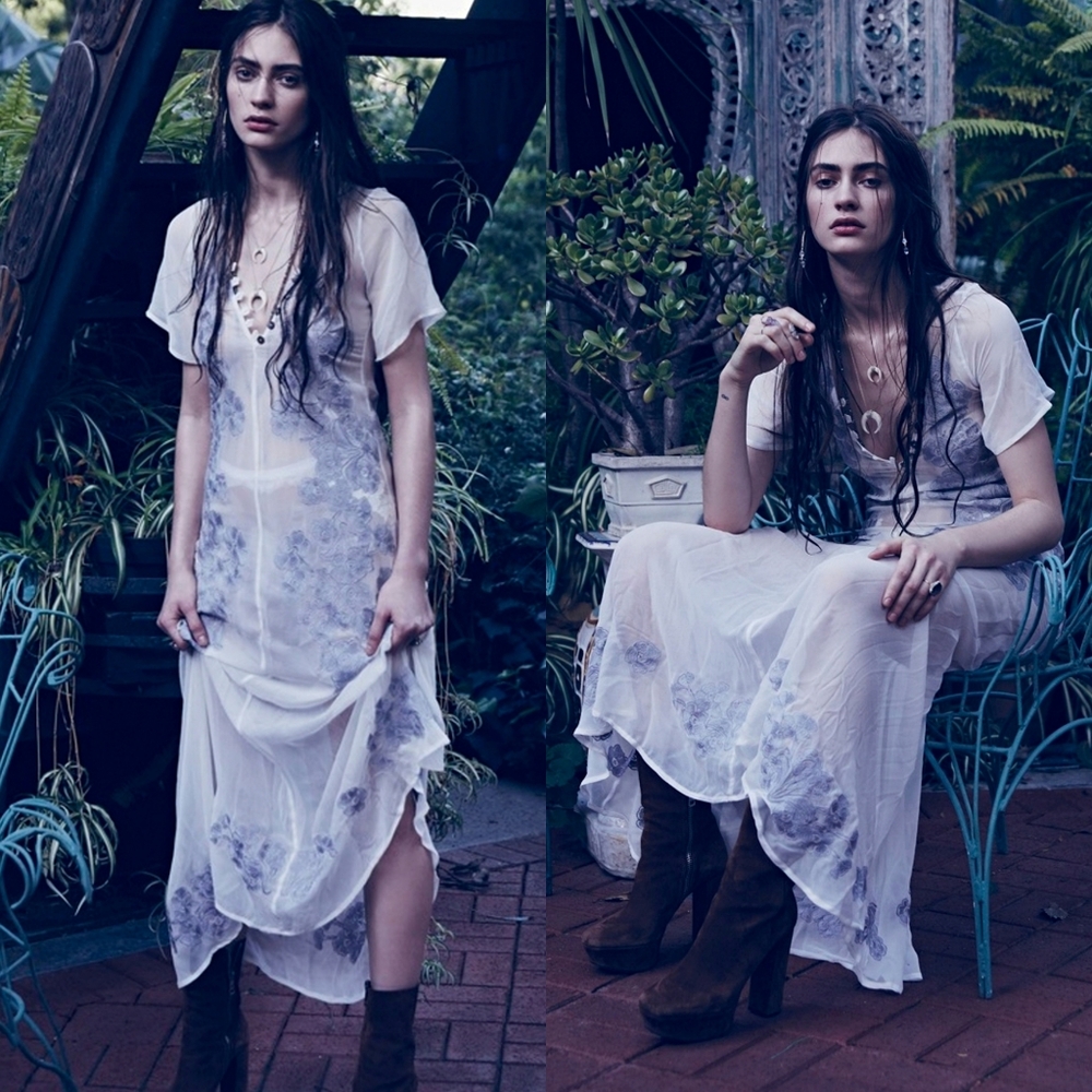 For Love and Lemons sicily maxi dress